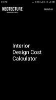 Interior Design Cost Calculator - NEOTECTURE पोस्टर
