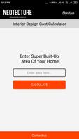 Interior Design Cost Calculator - NEOTECTURE capture d'écran 1