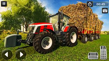 Tractor Trolley Game Simulator Affiche