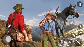 Jeu West Cowboy : équitation Affiche