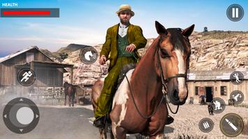 Jogo West Cowboy: Equitação 3D imagem de tela 2