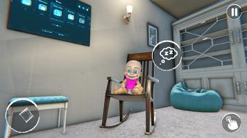 Baby In Pink: Dark Horror Game تصوير الشاشة 1
