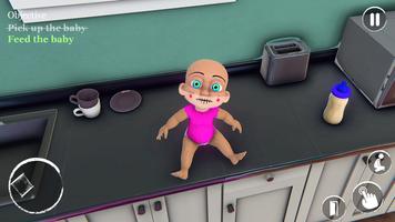 Baby In Pink: Dark Horror Game تصوير الشاشة 3