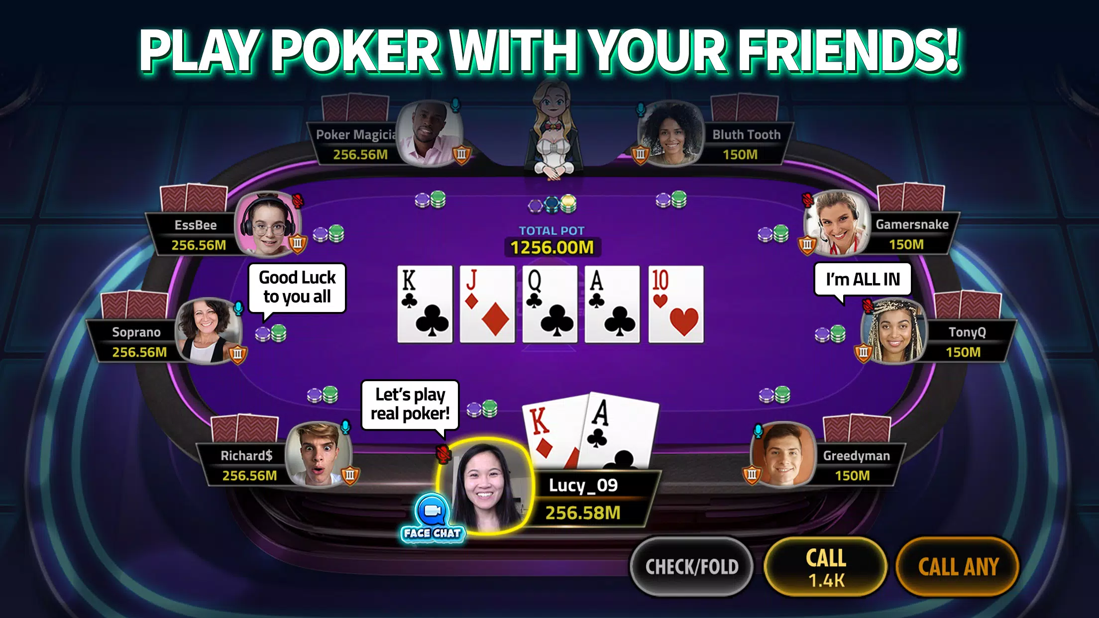 Poker Texas Holdem Face Online Apk For Android Download
