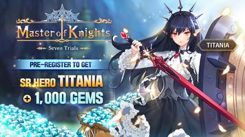 Master of Knights- Tactics RPG الملصق