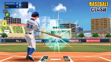 Baseball Clash: Real-time game Affiche