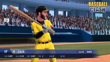 Baseball Clash: Real-time game ảnh chụp màn hình 1