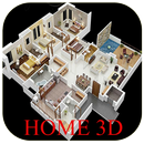 100+ LATEST 3D HOME DESIGNS aplikacja