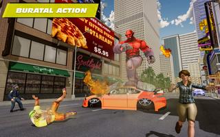 Incredible Monster Superhero Ogre - City Robot War screenshot 1