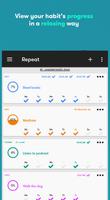 Repeat Habit - Habit tracker Cartaz