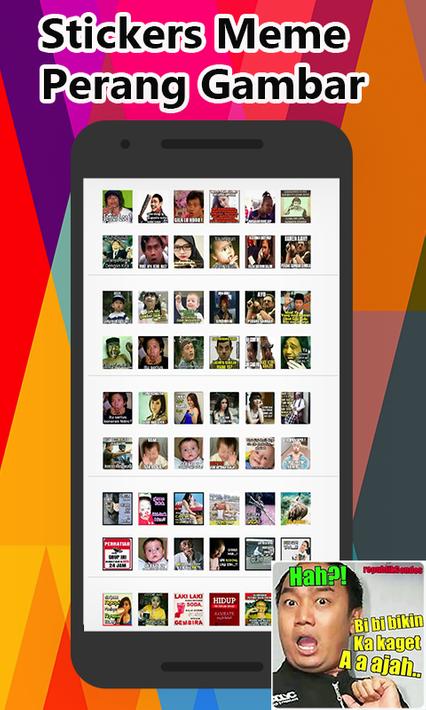  WA  Meme Perang  Gambar  Stickers  WAstickerApps for Android 