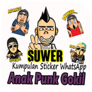 WA Sticker Anak Punk Gokil - WAStickerApps APK