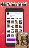 Sticker WA Terbaru Indo Gokil- WAStickerApps capture d'écran 3