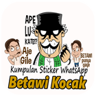 Kumpulan WA Sticker Betawi Kocak - WAStickerApps আইকন