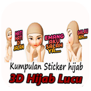 Hijab 3D Stickers Lucu WA - WAStickerApps APK