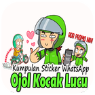 WA Sticker Ojol Kocak Lucu - WAStickerApps أيقونة
