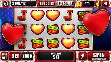 Be my valentine: Slot machines اسکرین شاٹ 3