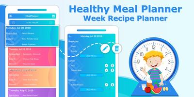 Healthy Meal Planner – Week Re poster