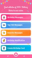 Birthday Wishes, Messages постер