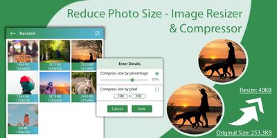 Reduce Photo Size - Image Resi 포스터