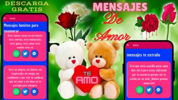 mensajes de amor poster