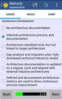 Architecture Maturity screenshot 2