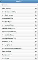 C++ Tutorial Offline پوسٹر