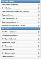C++ Tutorial Offline स्क्रीनशॉट 1
