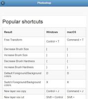 Keyboard Shortcuts скриншот 1