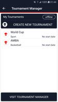 Tournament Manager captura de pantalla 3