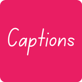 Caption icon