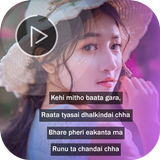 Nepali Photo Lyrical Video Maker أيقونة