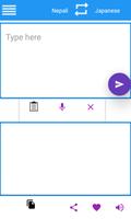 Nepali Japanese Translator स्क्रीनशॉट 1