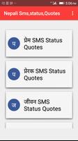 Nepali Sms, status, Quotes poster