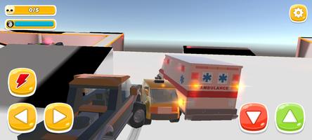 Sri Lanka city car game الملصق
