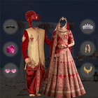 Indian Wedding Photo Editor icône