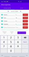 Daily Expenses plakat