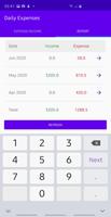 Daily Expenses screenshot 1