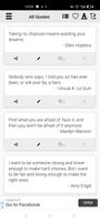 Be Brave Quotes ภาพหน้าจอ 3