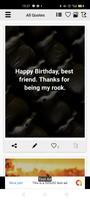 Birthday Wishes for Best Frien poster