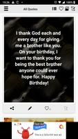 Birthday Wishes for Brother screenshot 2