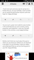 Birthday Wishes for Brother screenshot 3