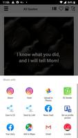 Funny Sister Quotes Plakat