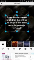 Hidden Love Quotes captura de pantalla 3