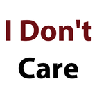 I Don't Care Quotes आइकन