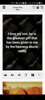 I Love You Son Quotes تصوير الشاشة 2