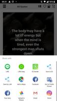 I'm Tired Quotes poster