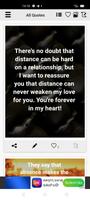Long Distance Love Messages capture d'écran 3