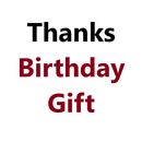Thank You Message for Birthday Gift APK