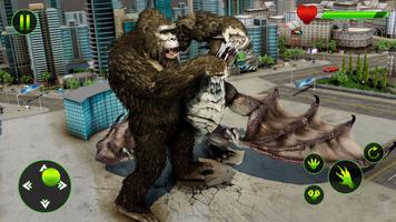 Gorilla Games: Police Dino Affiche